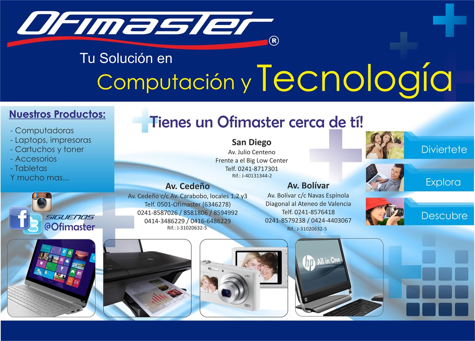Ofimaster - Tu solución en computación y tecnología